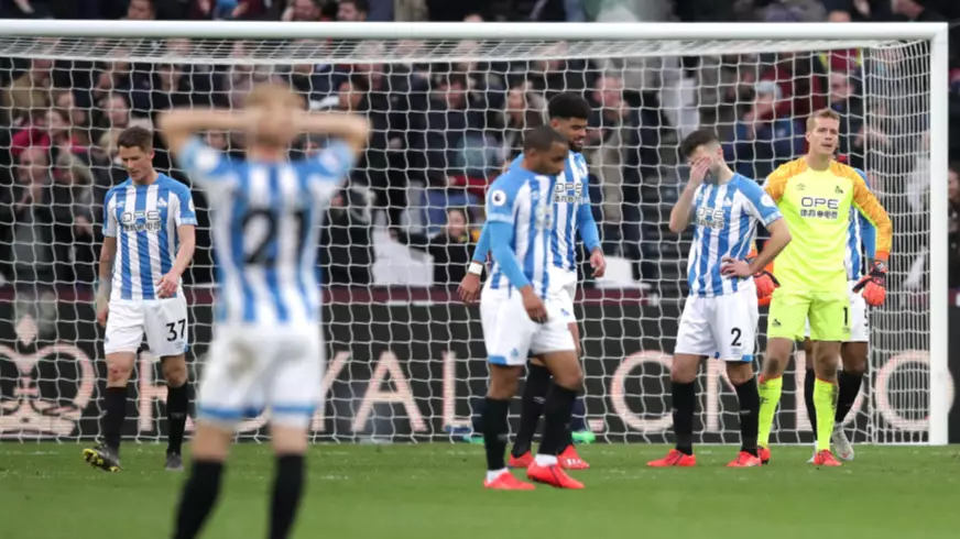 Huddersfield Town Relegated From The Premier League