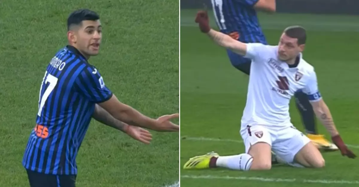 Andrea Belotti Shows Incredible Sportsmanship, Convinces Referee NOT To Book Opponent
