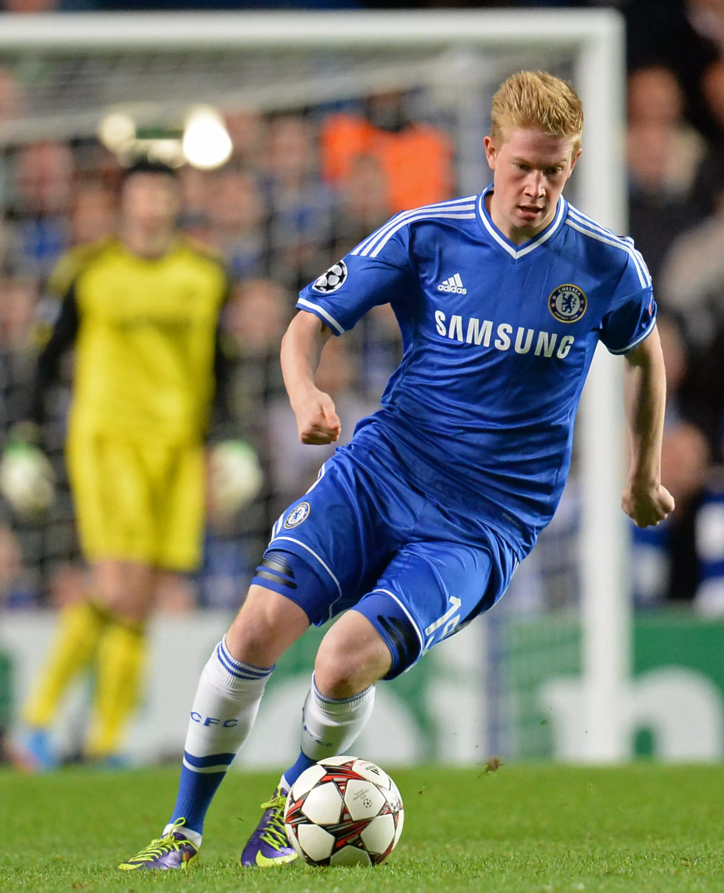 De Bruyne also made several substitute appearances in the Champions League for Chelsea. Image: PA