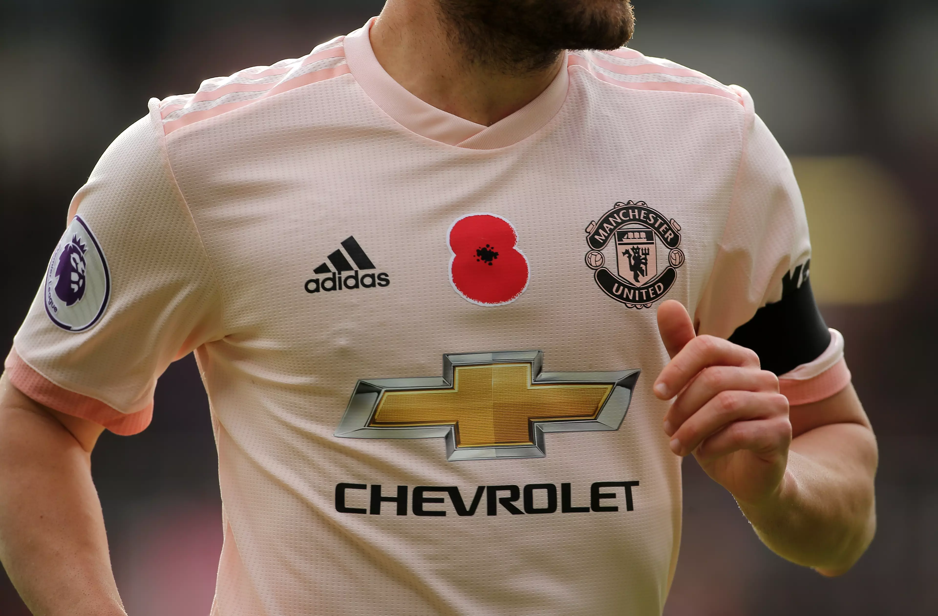 United's kit from Saturday. Image: PA Images