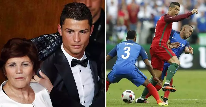 Cristiano Ronaldo's Mum Was Not Happy With Dimitri Payet After Heavy Tackle