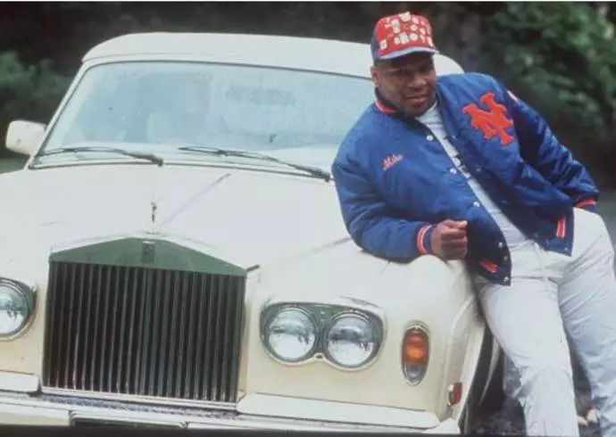 During his prime, Mike Tyson had a massive car collection.