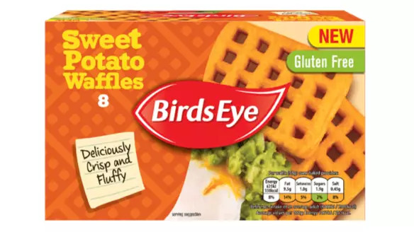 Birds Eye Has Started Selling Sweet Potato Waffles
