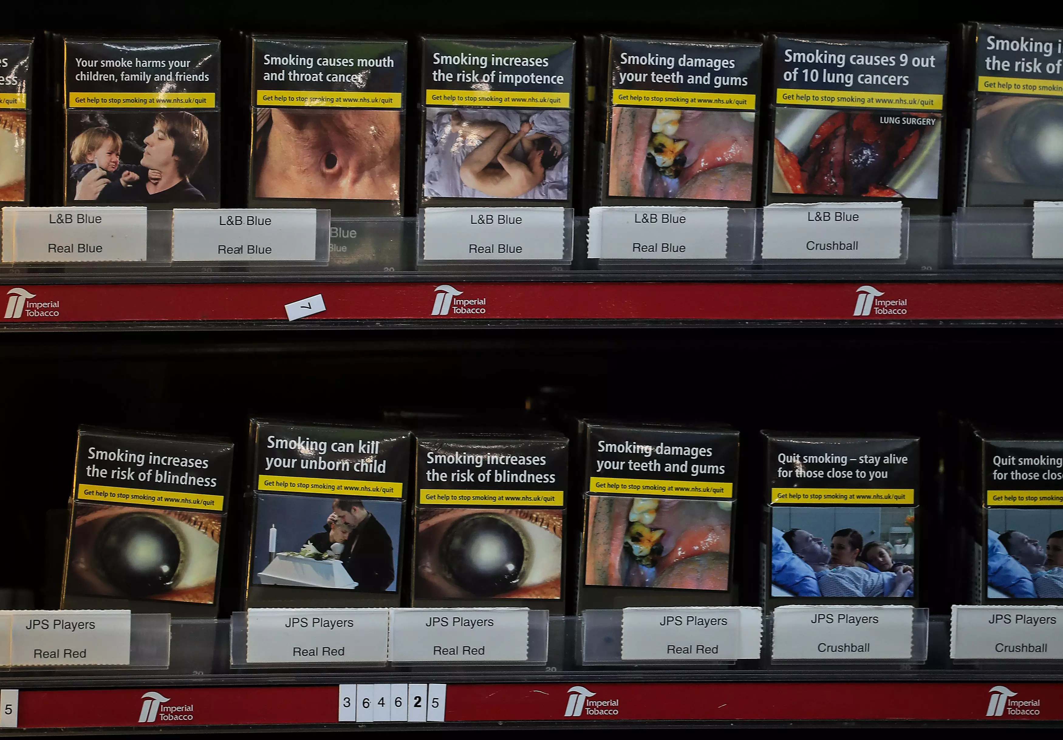 Laws to deter smokers have already been put into place, including graphic images on packets.