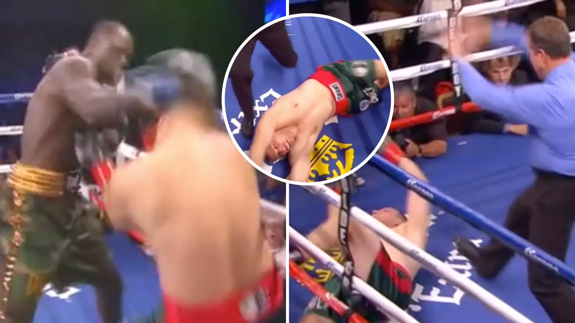 When Deontay Wilder Hit Siarhei Liakhovich So Hard That His Legs And Arms Wouldn't Stop Twitching