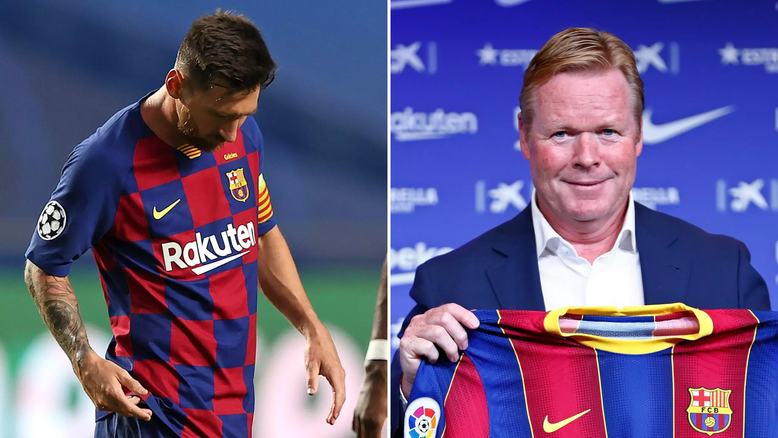 What Lionel Messi Told New Barcelona Boss Ronald Koeman About His Future