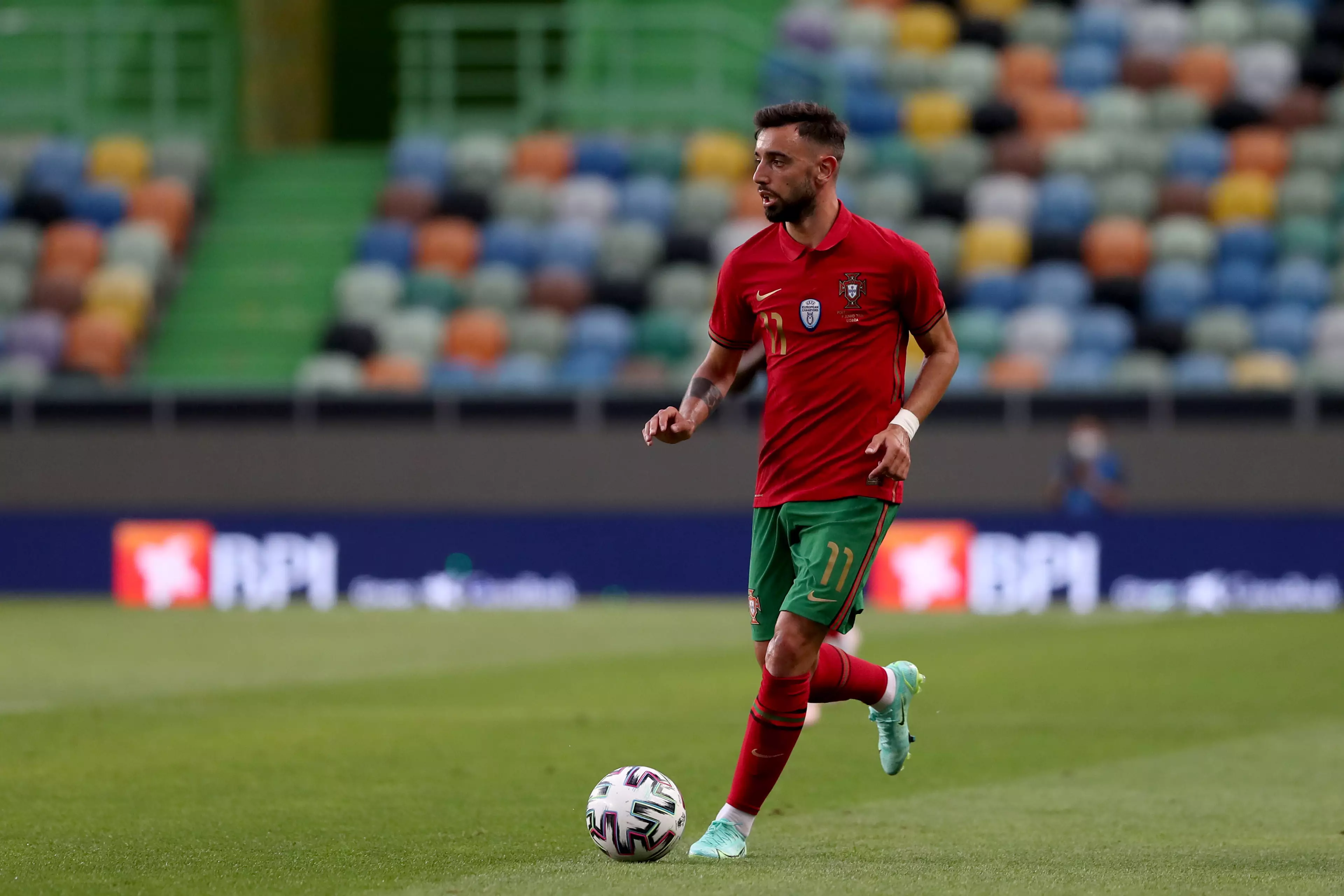 Bruno Fernandes looks primed and ready to run the show at Euro 2020