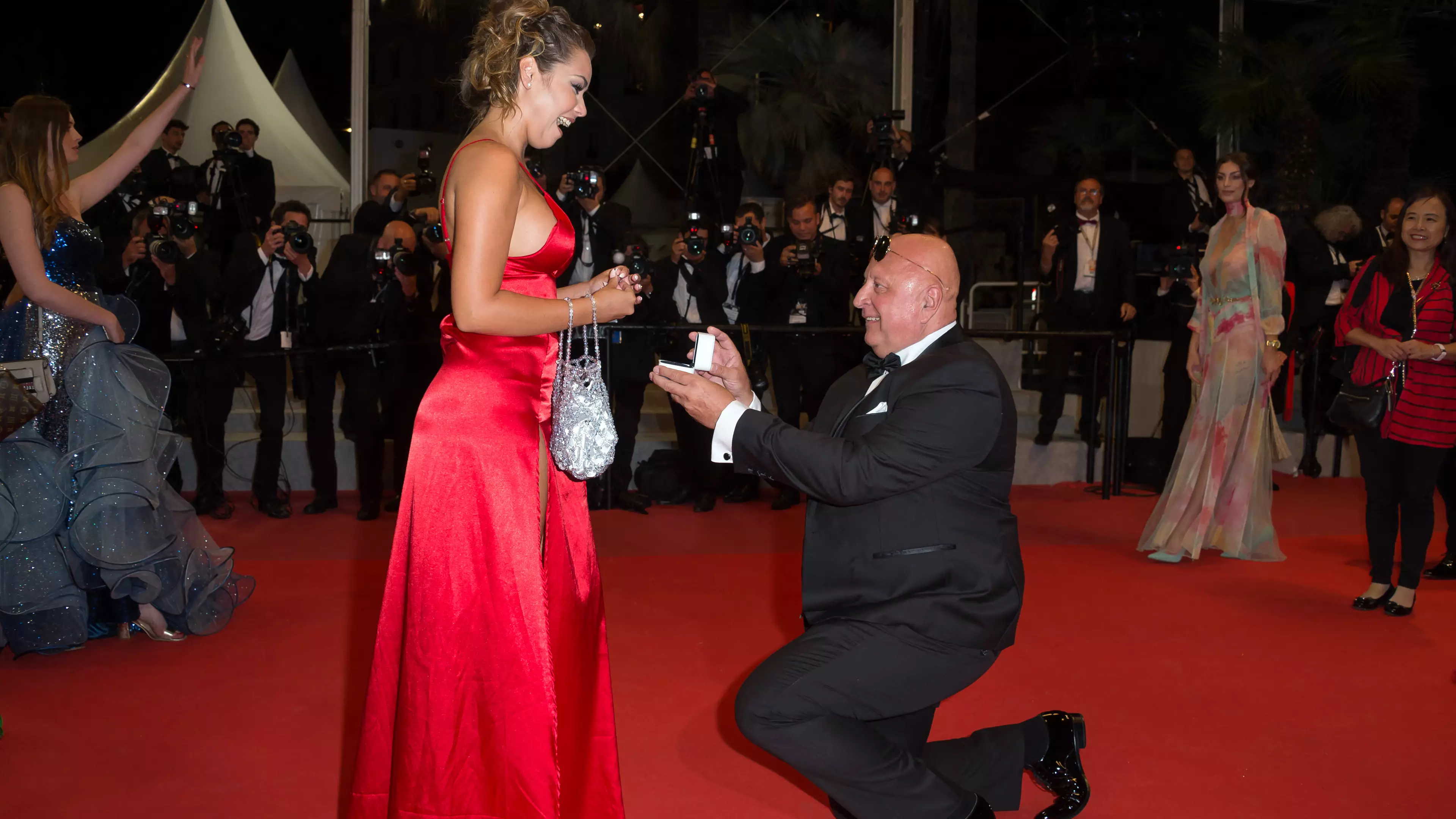 Millionaire Club Owner Proposes To Reality TV Star Girlfriend At Cannes