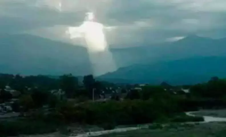 Jesus in Argentina.