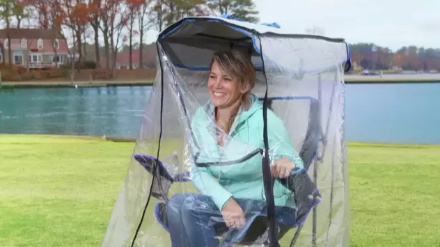 You Can Now Get A Camping Chair With A Waterproof Cover