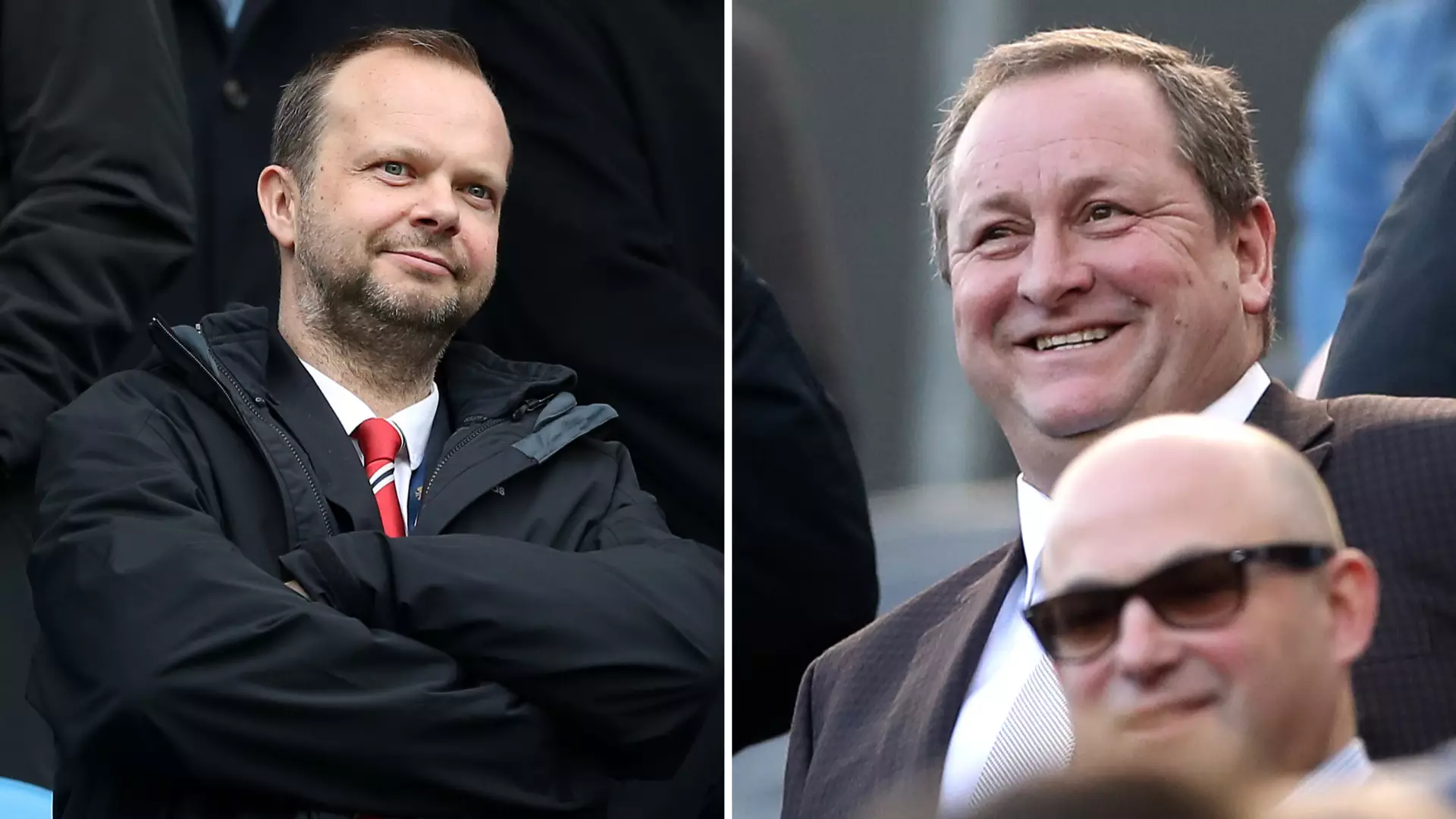 Mike Ashley To Ed Woodward: 'Football's Most Unpopular Man Meets Football's Second Most Unpopular Man'
