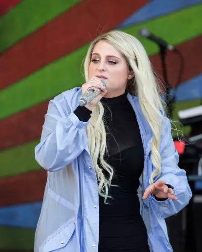 Meghan Trainor - good for a Stephen Hawking tribute apparently.