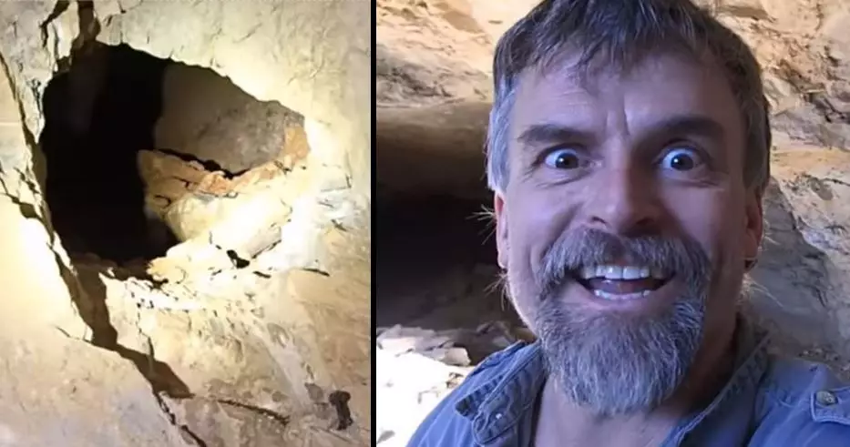 Fearless Explorer Dives Down Satanic Cave And Makes Worrying Discovery