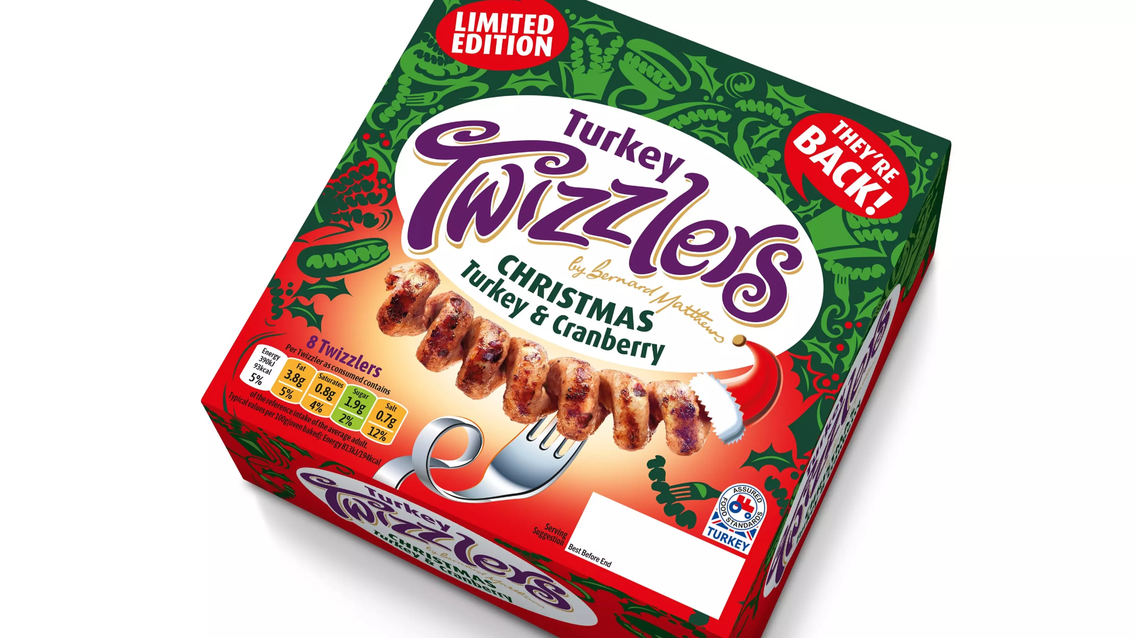 Iceland Launches Christmas Turkey Twizzler With Cranberries