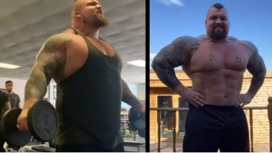 Eddie Hall Shares Weight Loss Transformation After Shedding 25kg