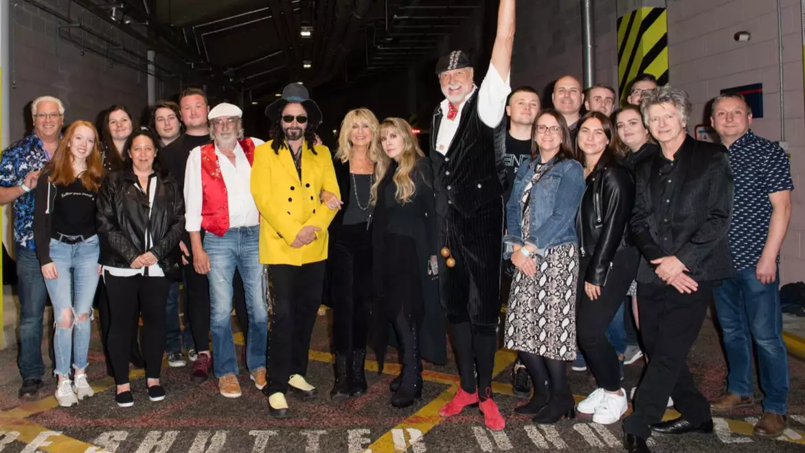 Fleetwood Mac Invite Staff From Fleetwood McDonald's To Wembley Gig