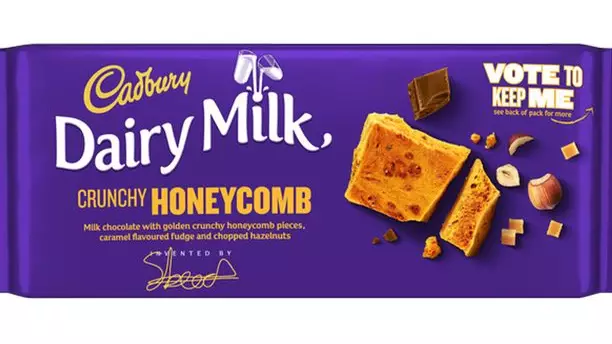 Cadbury Announces The Return Of Its Crunchy Honeycomb Bar 
