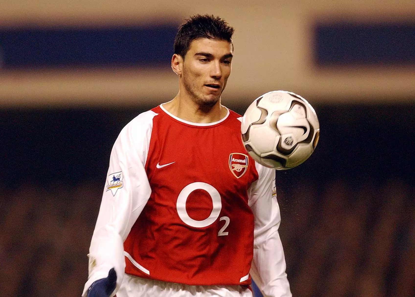 The gifted midfielder spent three years at Arsenal, winning the league and FA Cup.