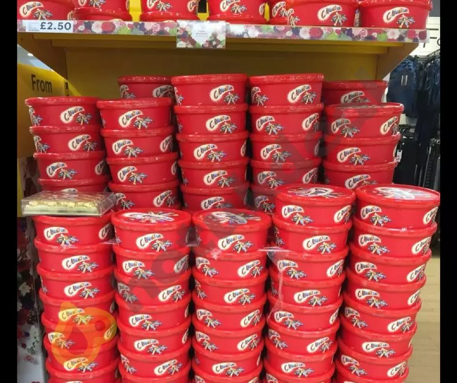 Tubs of Celebrations have been cut by 30g.