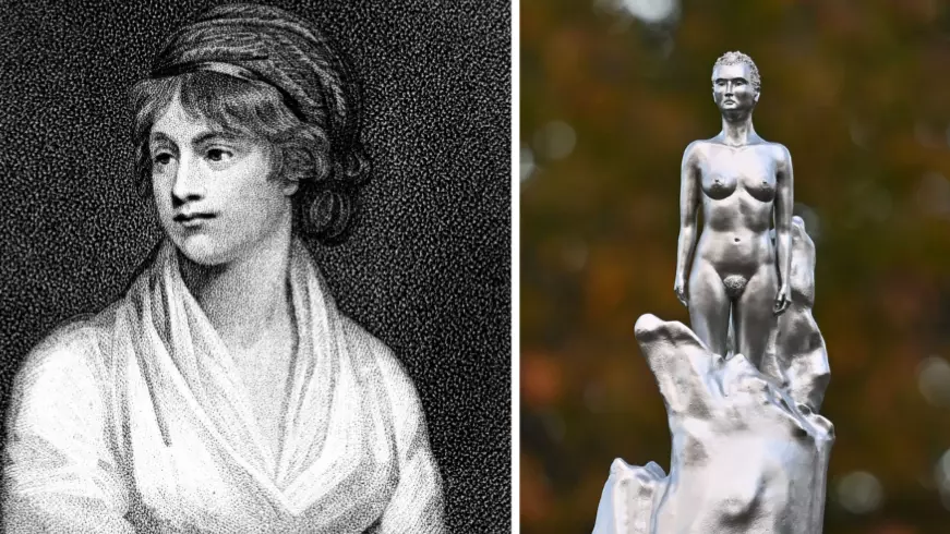 People Are Fuming Over Naked Sculpture Honouring Feminist Author Mary Wollstonecraft