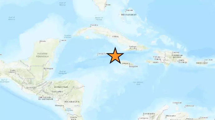 Huge 7.7 Magnitude Earthquake Hits Off The Coast Of Jamaica