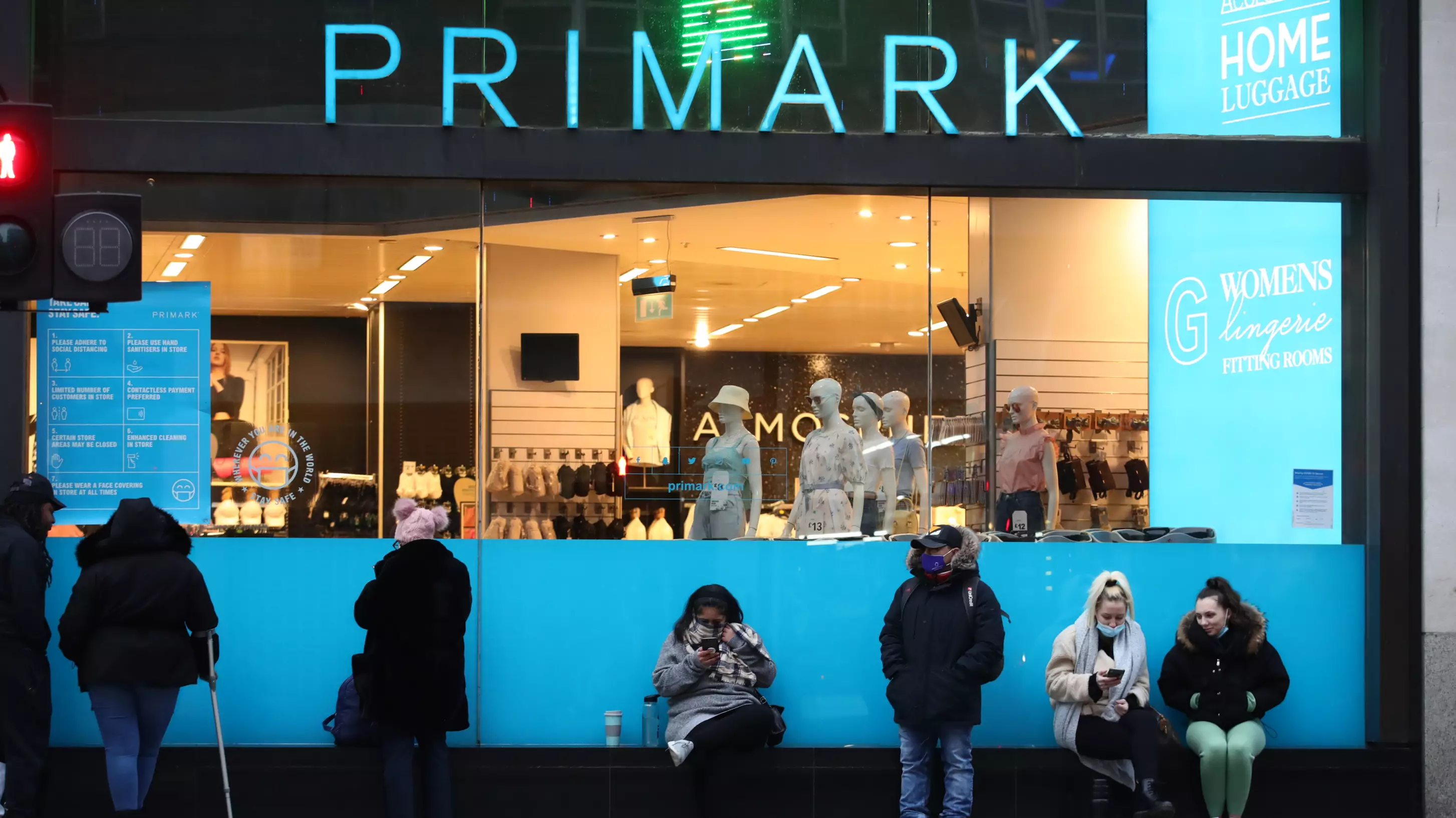 Primark Shoppers Queue Round The Block For Reopening As Lockdown Eases