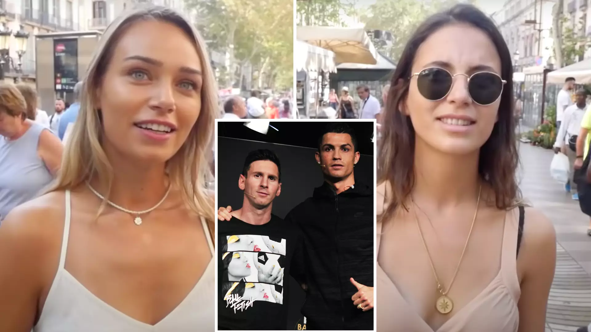 Girls Asked Who They Would Rather Date Out Of Lionel Messi And Cristiano Ronaldo 