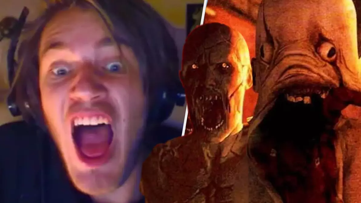 A Terrified PewDiePie Returns To Horror To Play 'Amnesia: Rebirth' 