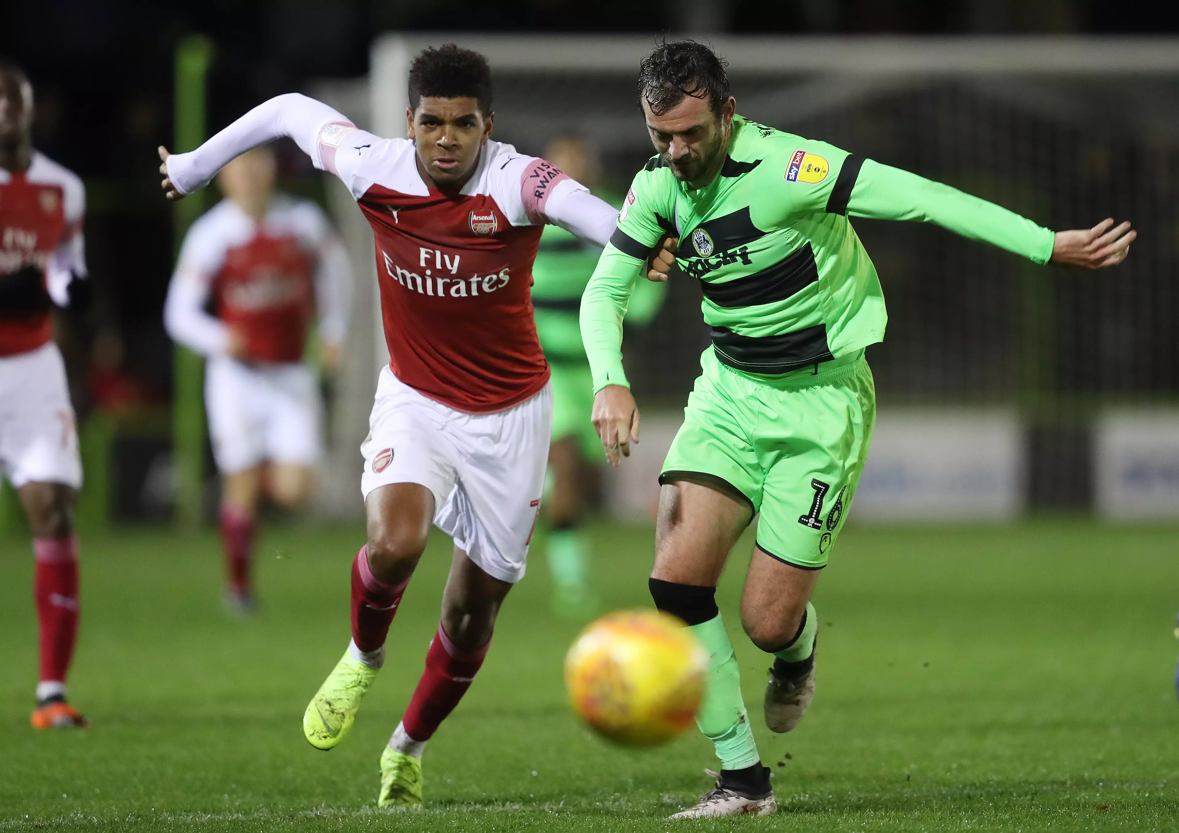 John-Jules in action against Forest Green Rovers (Image
