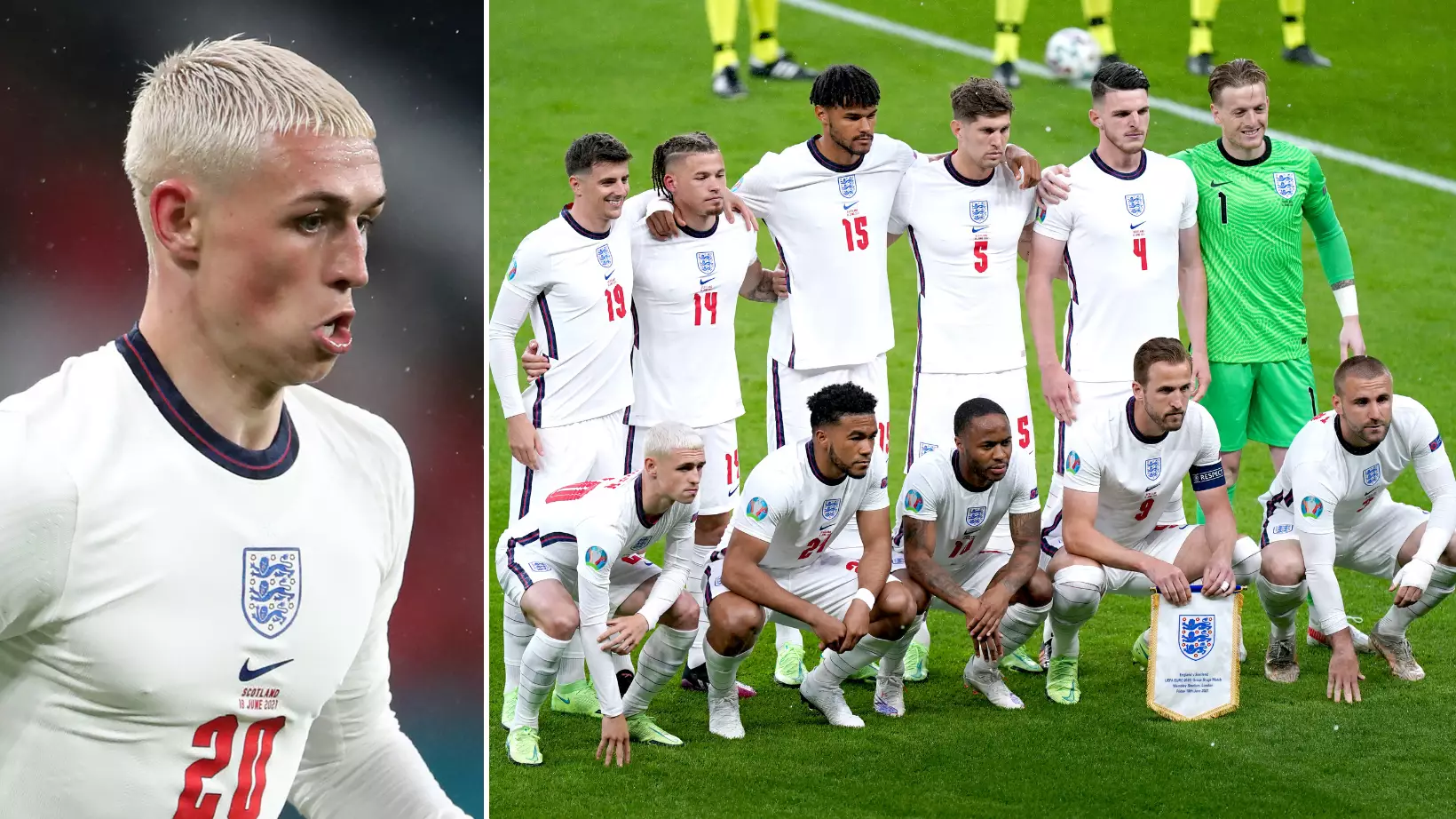 Entire England Team To Dye Hair Blond Like Phil Foden If They Win Euro 2020