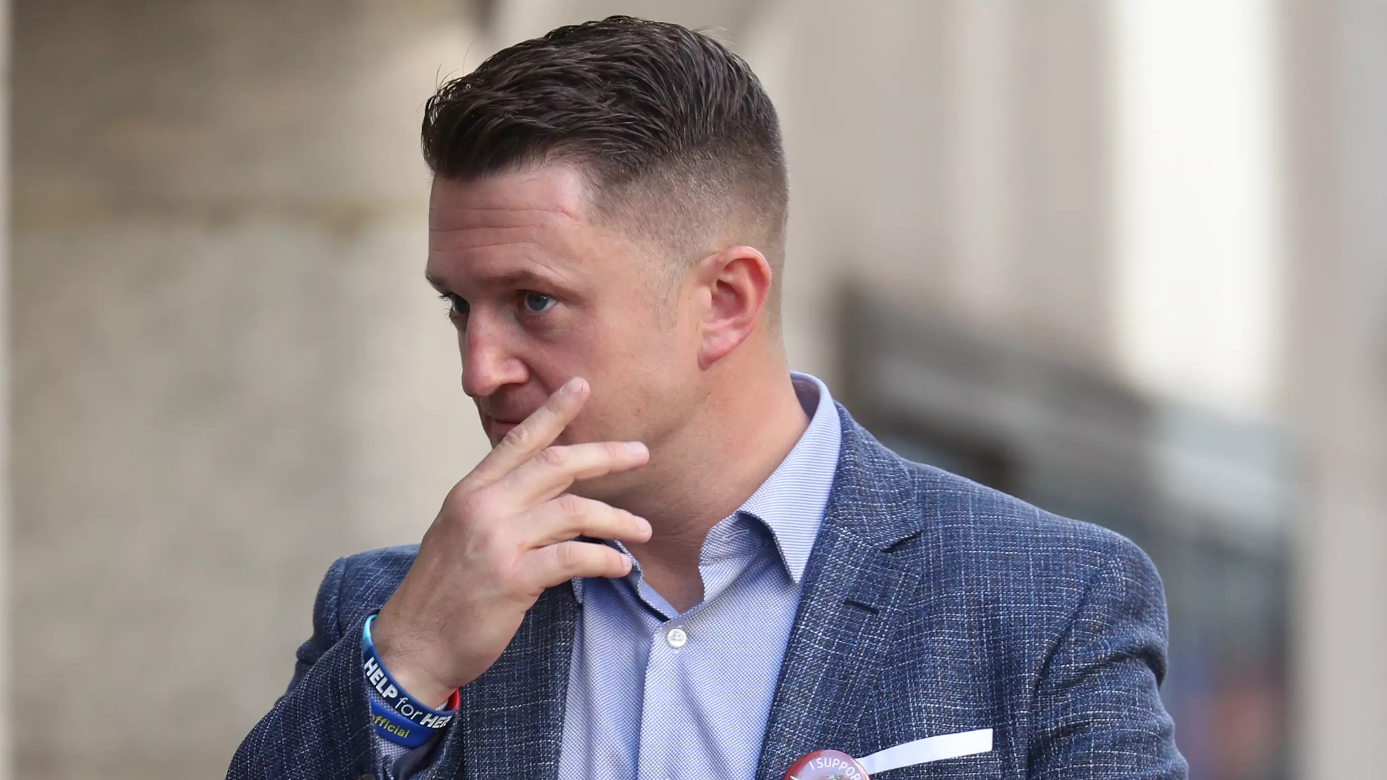 Tommy Robinson Sentenced To Nine Months In Prison For Contempt Of Court
