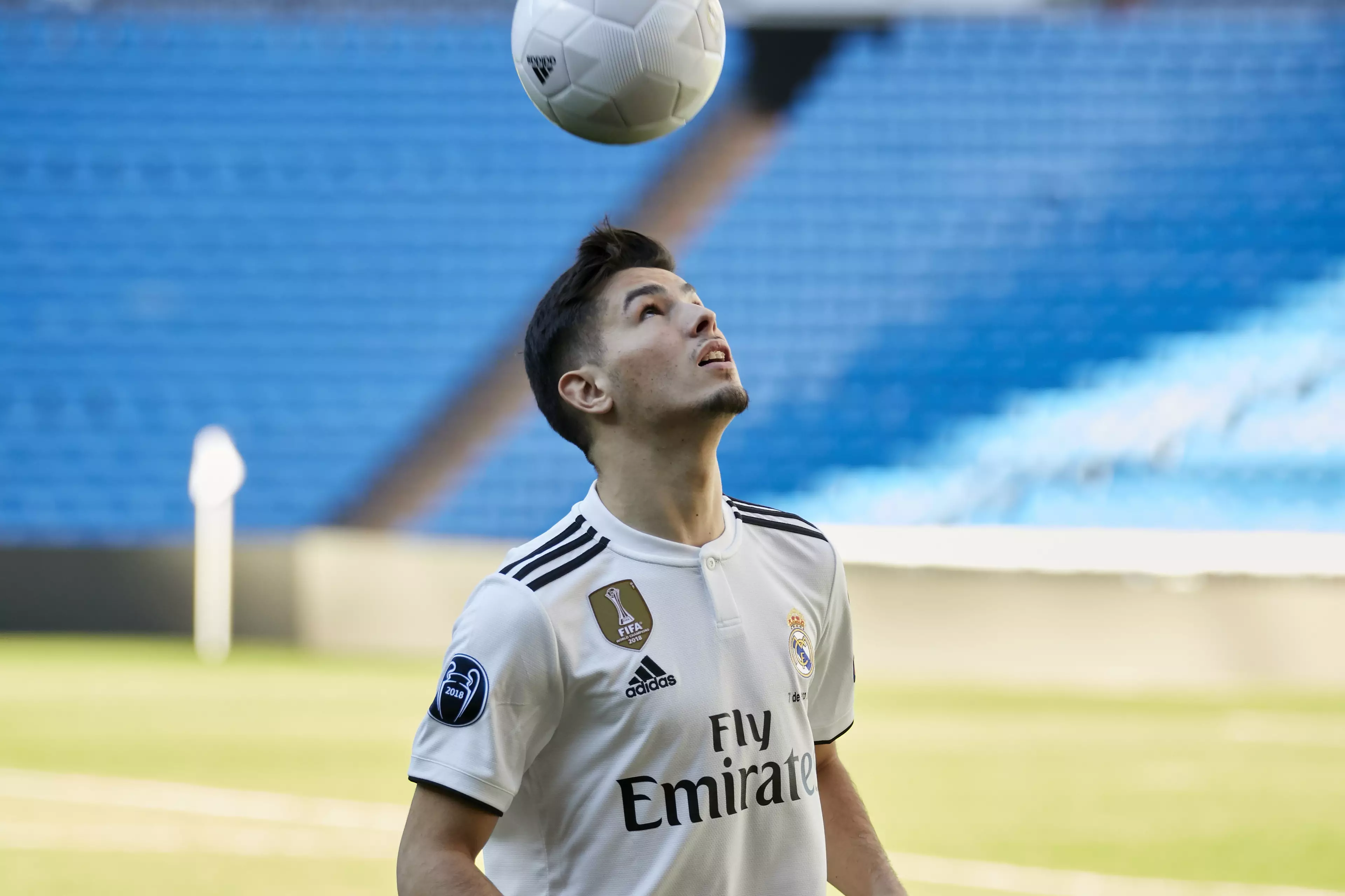 Diaz has barely played any football but is clearly highly rated in Madrid. Image: PA Images
