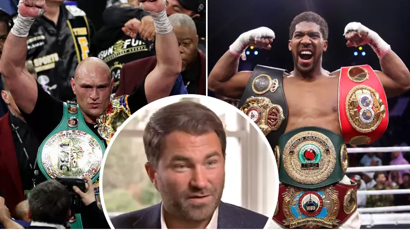 Eddie Hearn Gives Major Update On Tyson Fury Vs. Anthony Joshua Unification Fight 