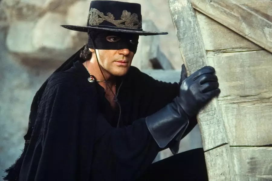 Antonio Banderas as Zorro.