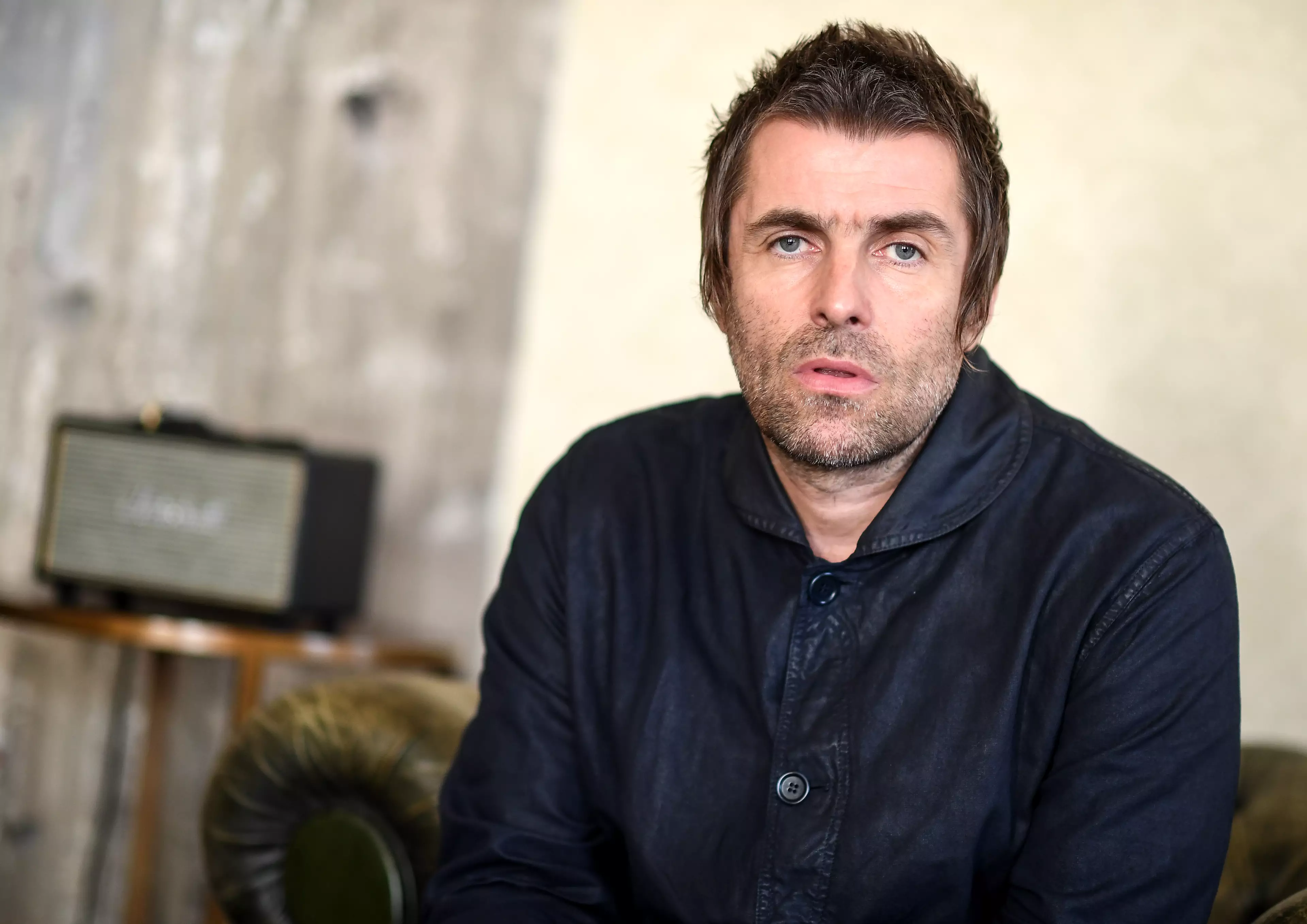 Liam Gallagher has teamed up with Adidas.
