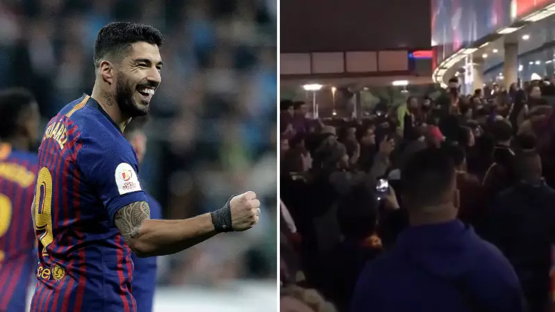 Barcelona Fans Sing 'Where Is CR7' To Real Madrid Fans