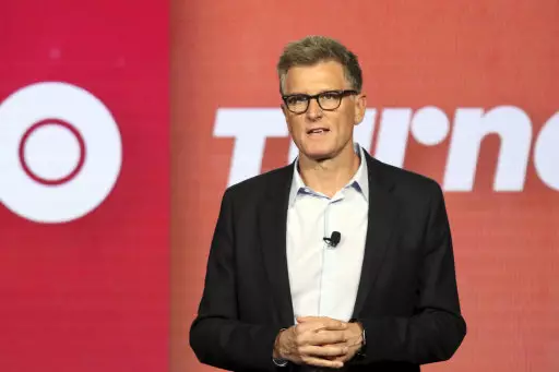 Chief Creative Officer of Turner Entertainment Kevin Reilly speaks during the TBS/TNT executive session at the Television Critics Association Winter Press Tour.