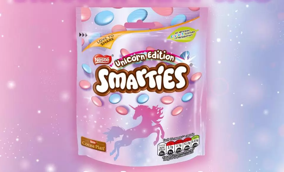 Unicorn smarties were another treat we absolutely loved!