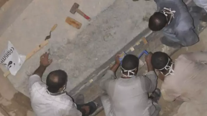 The Massive Black Sarcophagus Found In Egypt Has Now Been Opened 