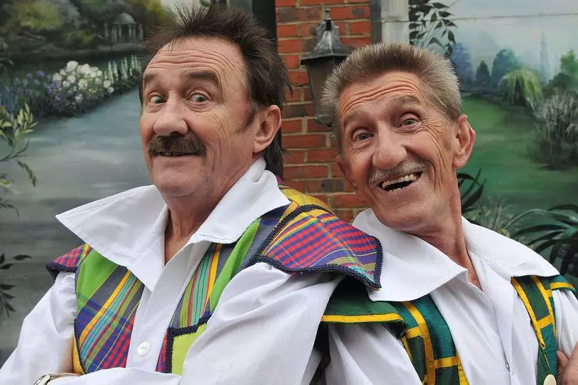 Barry and Paul starred in the popular children's show ChuckleVision (
