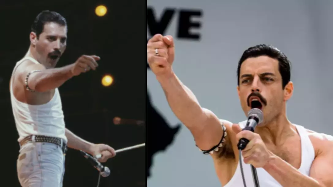 Rami Malek Filmed The Entire Queen Live Aid Set For 'Bohemian Rhapsody' 