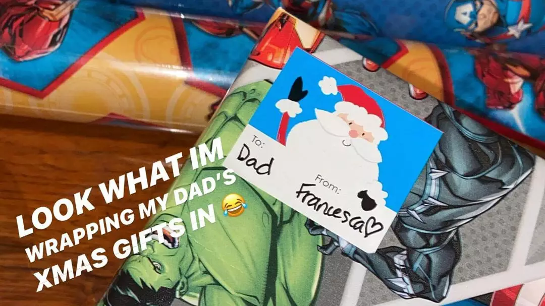 Martin Scorsese's Daughter Francesca Pranks Him With Marvel Christmas Wrapping Paper