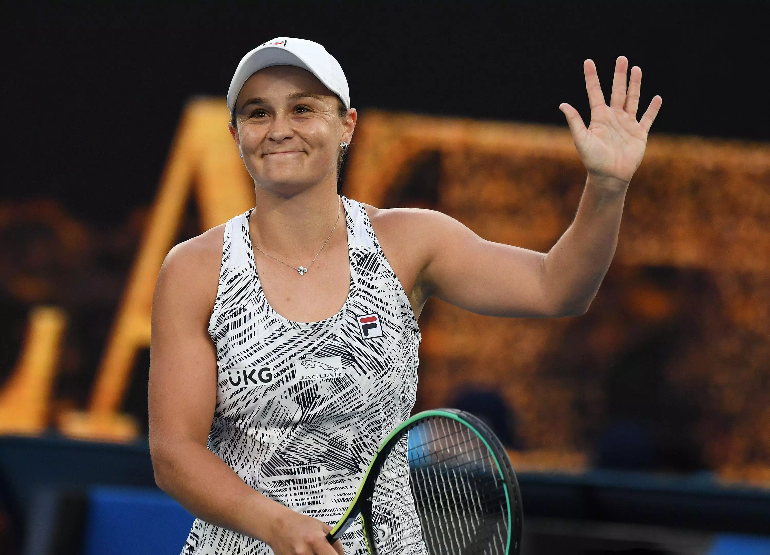 Tennis world number one Ash Barty. 