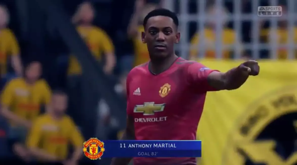 United Fans Are Going Crazy For The Tony Martial Chant In FIFA 19