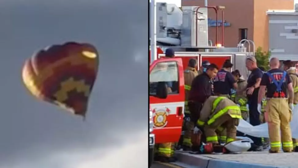 Hot Air Balloon Crash Leaves Five People Dead After Horror Plunge From The Sky