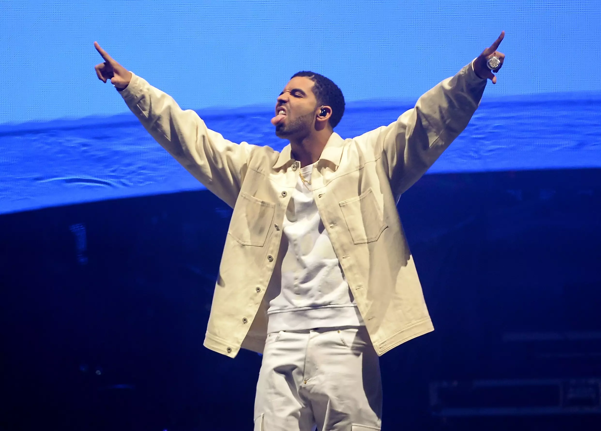 Drake at 02 World in Berlin in 2014.
