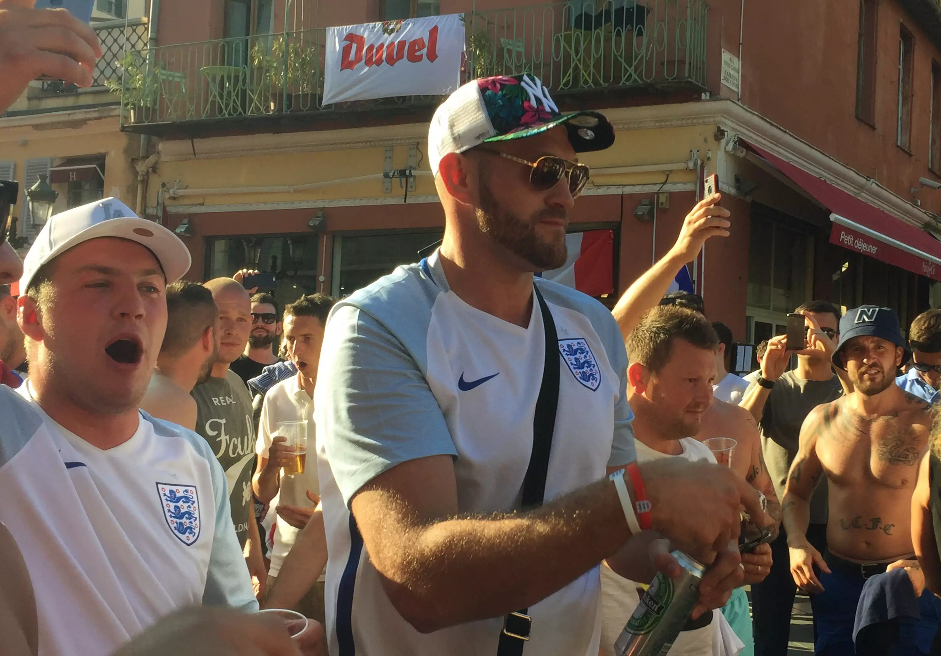 WATCH: Tyson Fury Buys English Fans Jager Bombs