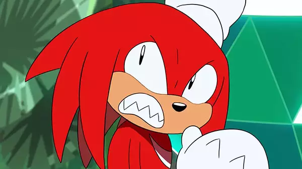 Knuckles in Sonic Mania /