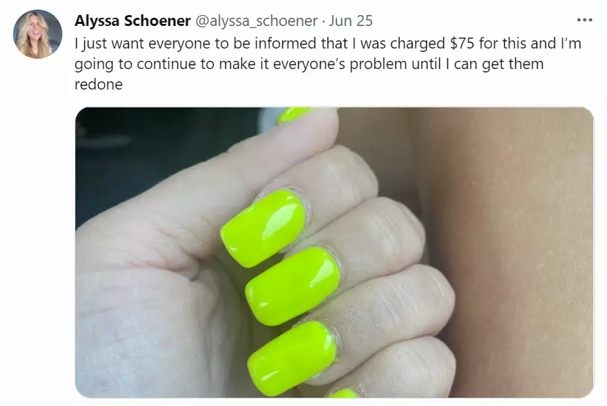 Women have been sharing their worst manicure fails (