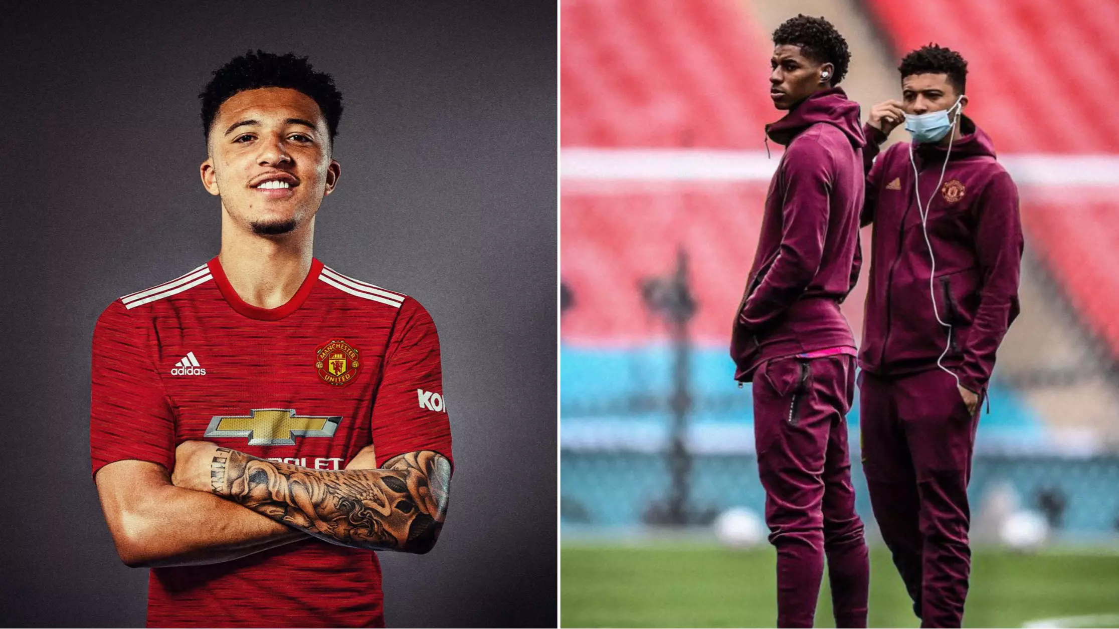 Manchester United Confirm Deal Has Been Agreed For Jadon Sancho, Marcus Rashford Reacts